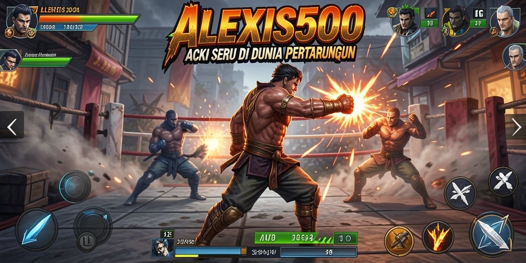Tampak seru dari gameplay ALEXIS500 yang penuh aksi.