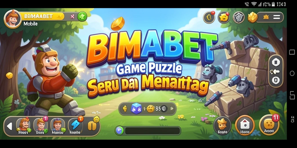Tampilan gameplay seru dari BIMABET dengan teka-teki yang menantang.