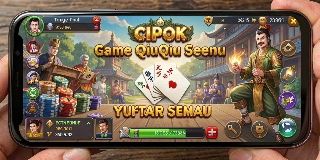 Tampilan gameplay seru dalam CIPOK QiuQiu.