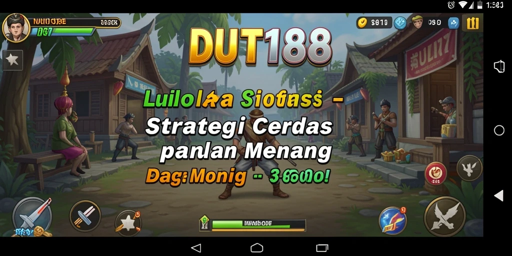 Tangkapan layar gameplay yang mendebarkan dalam DUIT188.