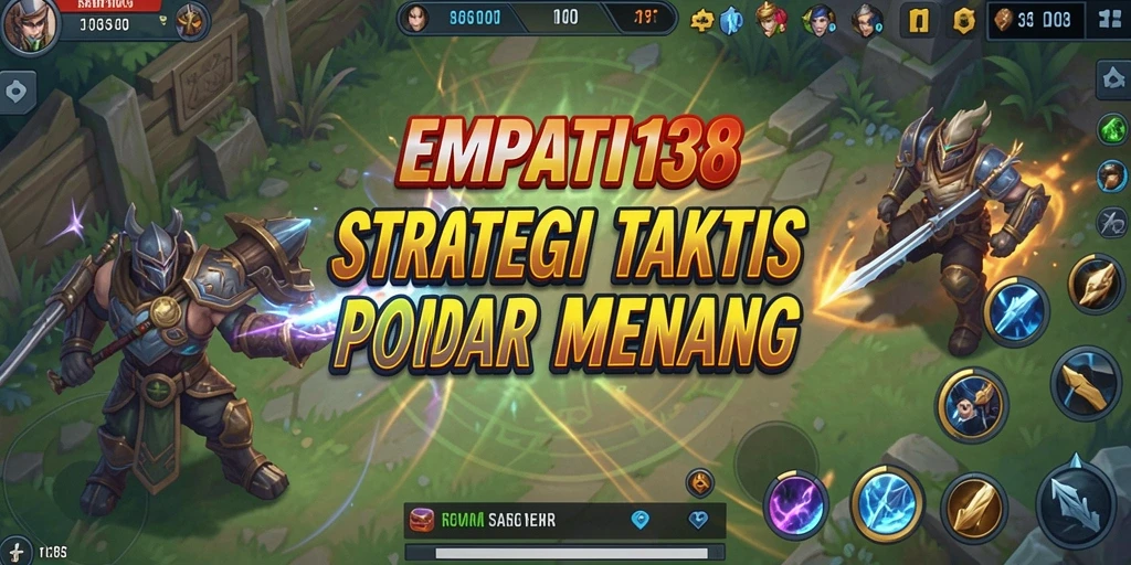 Tampilan gameplay yang mendebarkan dari EMPATI138 di layar.