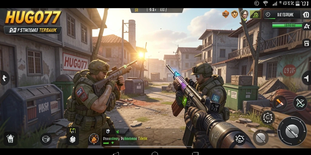 Tampilan gameplay HUGO77 yang menarik dengan taktik strategi yang mendalam.