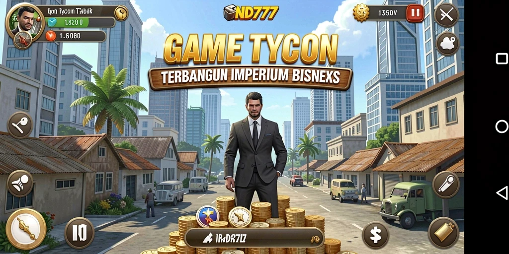 Gameplay menarik IND777 dengan mekanisme Tycoon yang realistis.