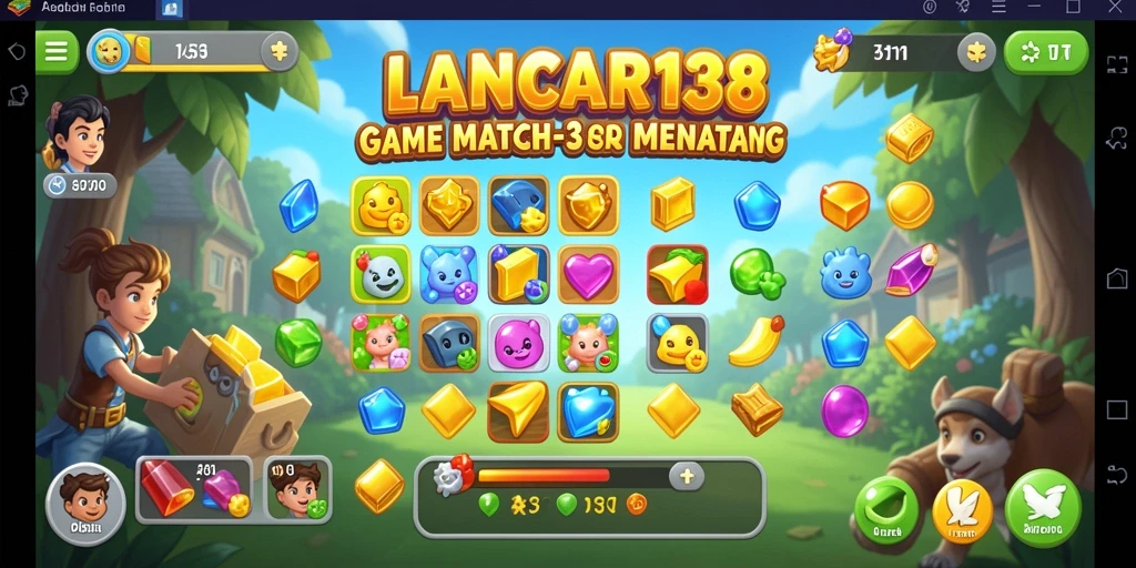 Tampilan menarik dari gameplay LANCAR138 yang penuh warna.