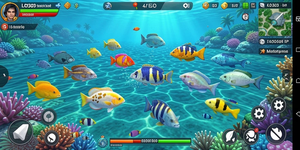 Gameplay menembak ikan yang menarik dan penuh aksi di LOS303.