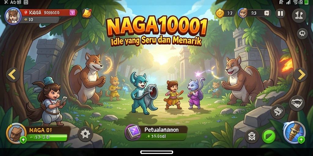 Tampilan gameplay NAGA1001 yang menarik dan penuh warna.
