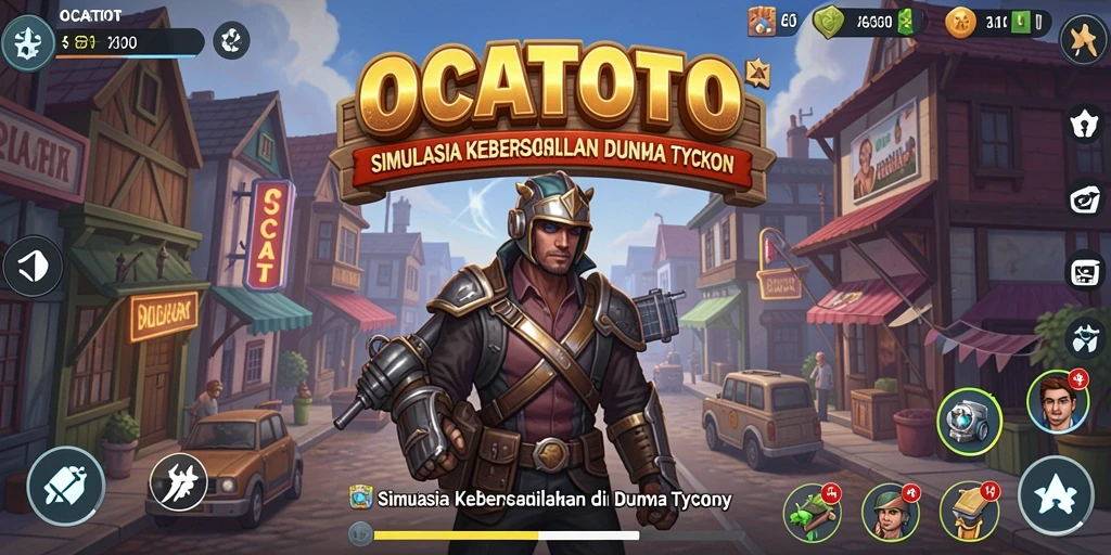 Tampilan gameplay OCATOTO yang mengasyikkan dan interaktif.