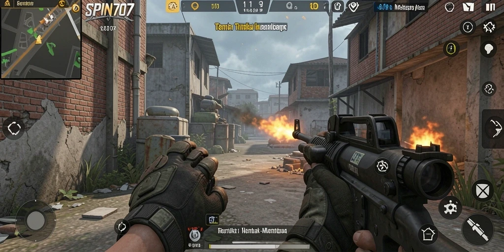 Gameplay SPIN707 yang mendebarkan dan penuh aksi.