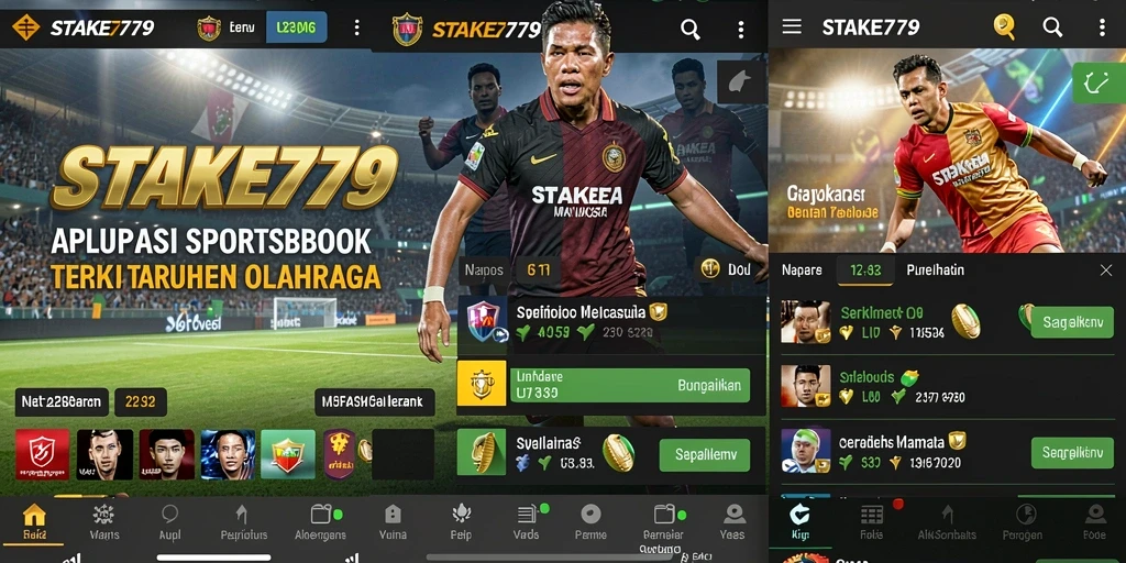 Tampilan gameplay aplikasii STAKE779 yang menarik dan interaktif.