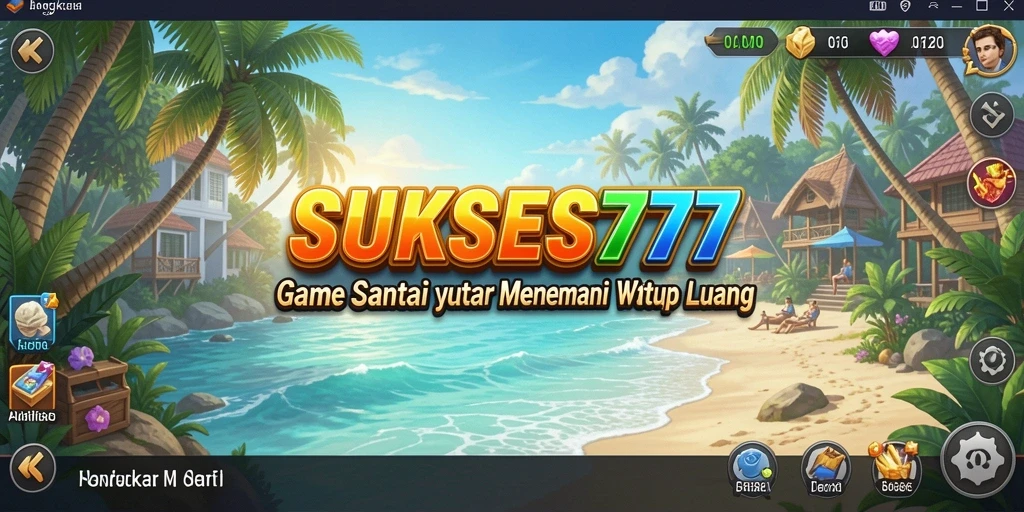 Tampilan gameplay menarik dan menantang di SUKSES777.