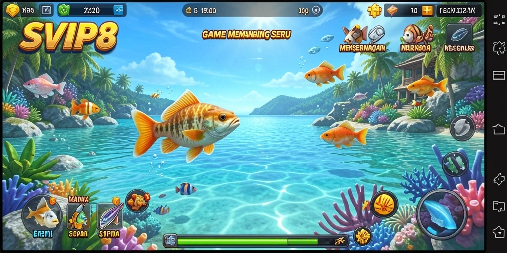 Tangkapan besar dalam gameplay SVIP8 yang menegangkan.